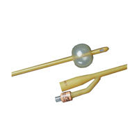 Bx/10 Bardia 2-Way Foley Catheter 20Fr 30Ml Balloon Silicone-Elastomer Coating Sterile Latex