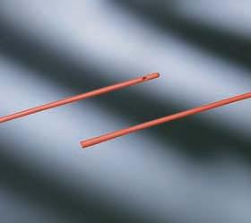 Red Rubber Catheter, 8fr, 16in - Box Of 100