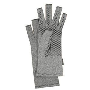 Brownmed Imak Active Gloves, Medium, Cotton, Gray, 3 1/2" - Pk/2