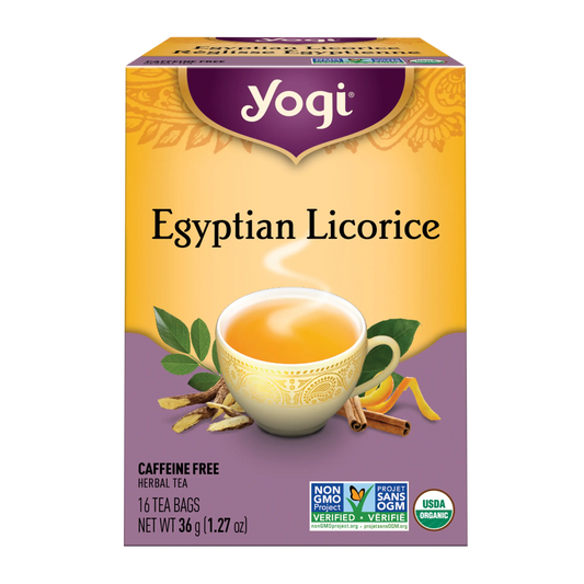 Yogi Tea - Egyptian Licorice - 16's