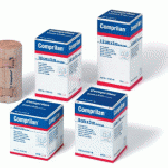 Bx/1 Comprilan Short Stretch Compression Bandage 4Cm X 5M