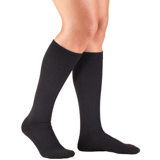Pair/1 Jobst Formen Ambition 30-40Mmhg Grey Knee High Softfit Stockings,Closed Toe 5 Long