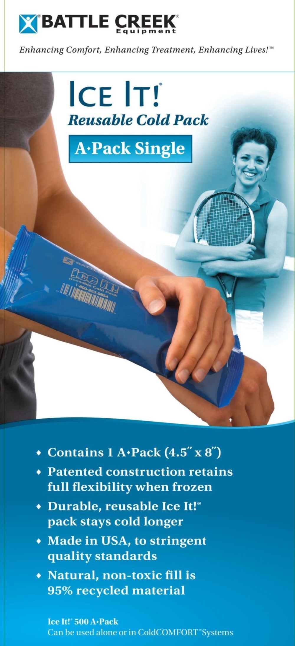 Ice It!® A-Pack - 4®In X 9in (Refill 510) - Ea/1