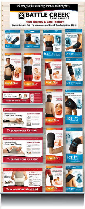 Kit/1 Thermophore, Good2Go & Ice It Coldcomfort Systems Hot/Cold Therapy Planogram (3 Boxes Per Kit)