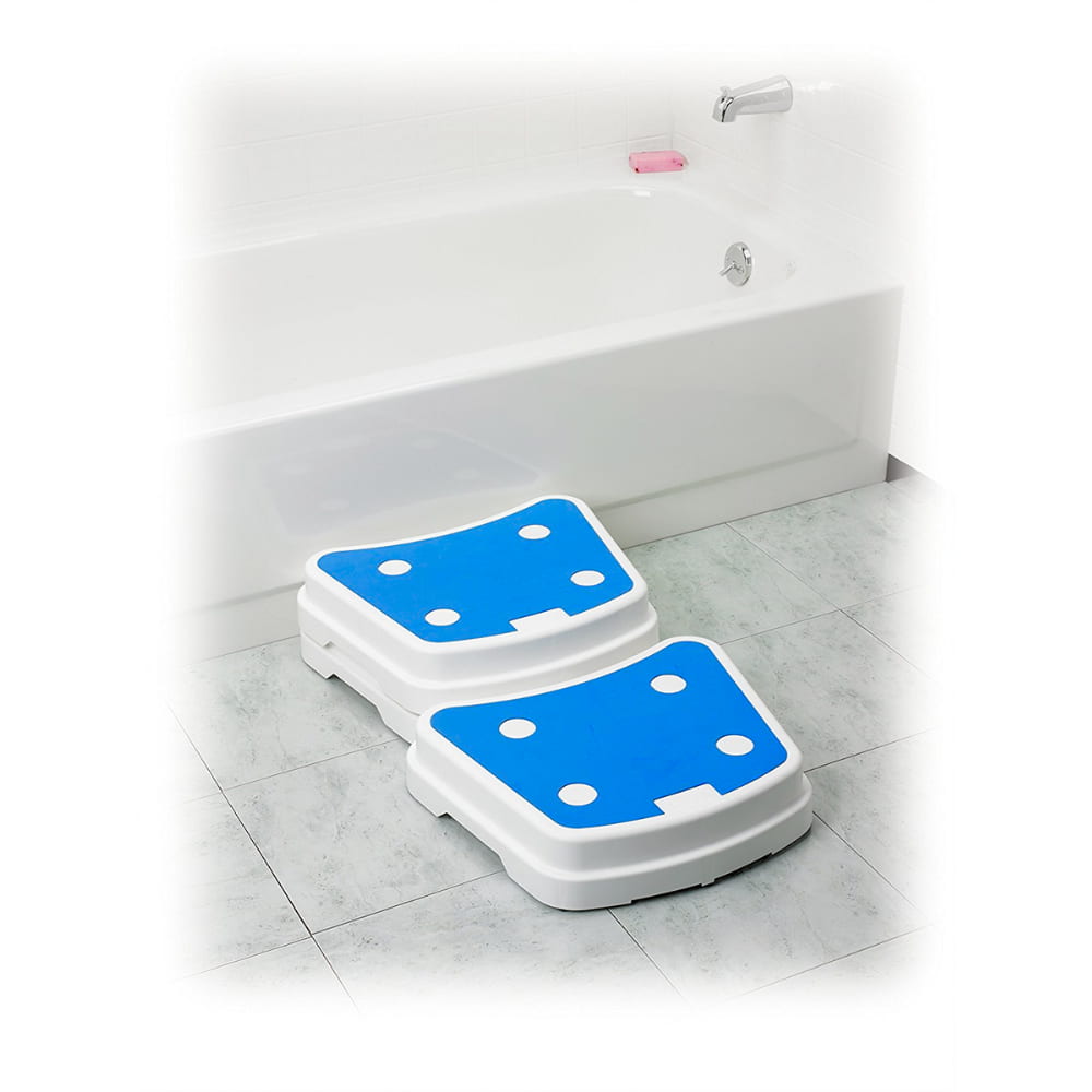 Bath step for elderly