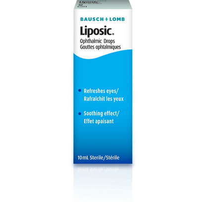 Bausch + Lomb Liposic Eye Drops - 10ml
