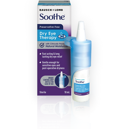 Bausch & Lomb Soothe Dry Eye Therapy Lubricant Eye Drops - 10ml