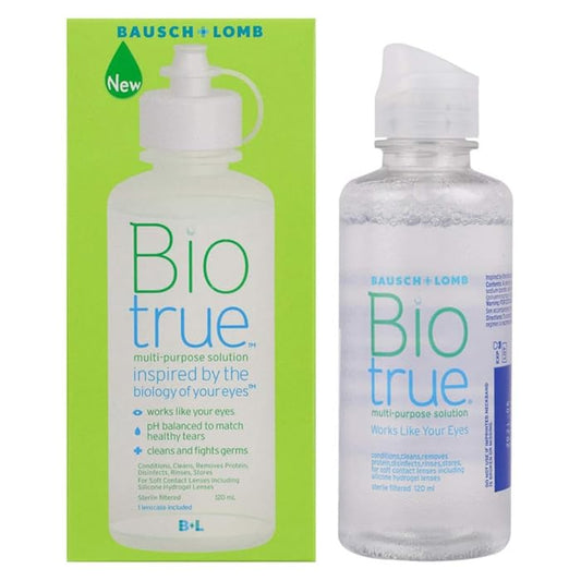 Bausch and Lomb Biotrue Multi-Purpose Solution - 120ml