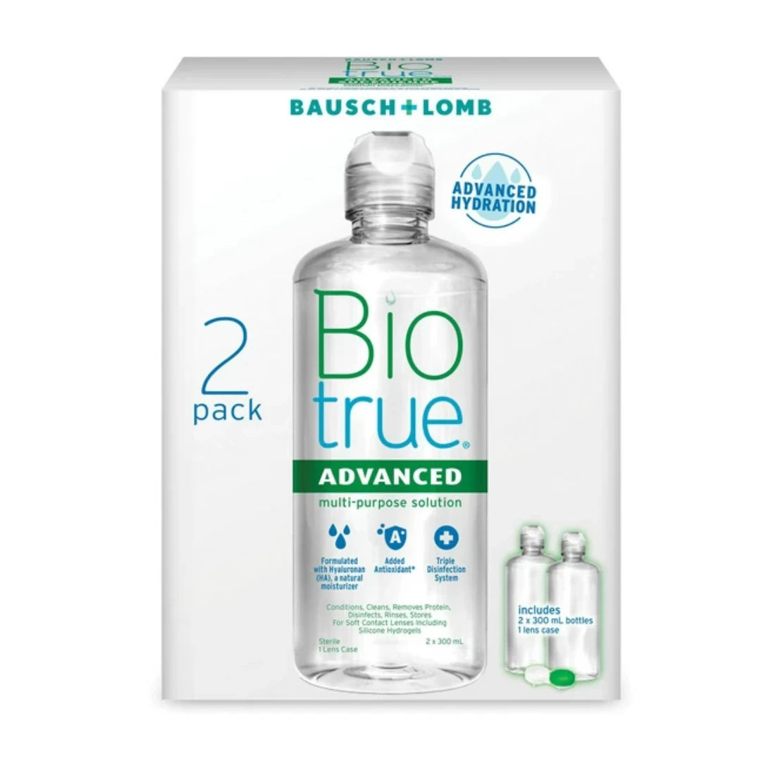 Biotrue Advanced Multi-Purpose Solution - 2 x 300ml