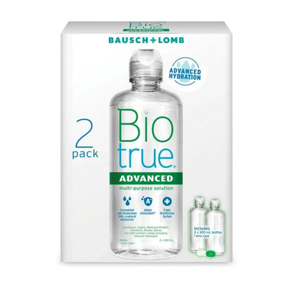 Biotrue Advanced Multi-Purpose Solution - 2 x 300ml