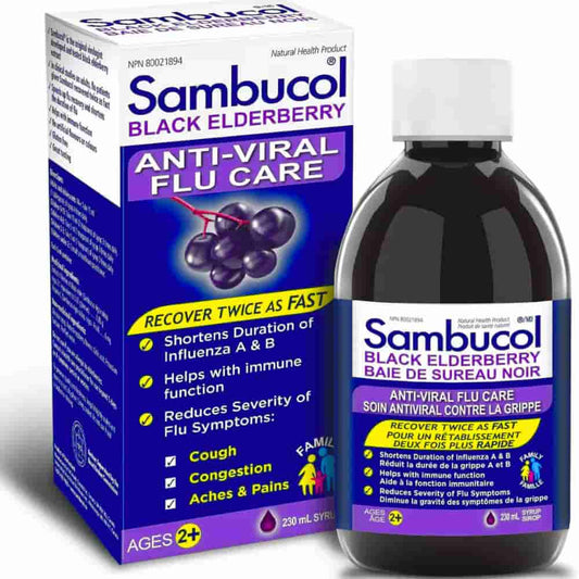 Black Elderberry Anti Viral Flu Care Syrup