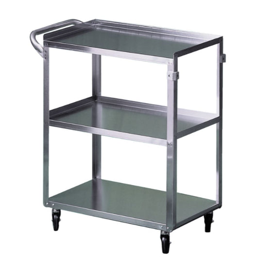 Brewer Stainless Steel All Purpose Cart, 3 Shelves