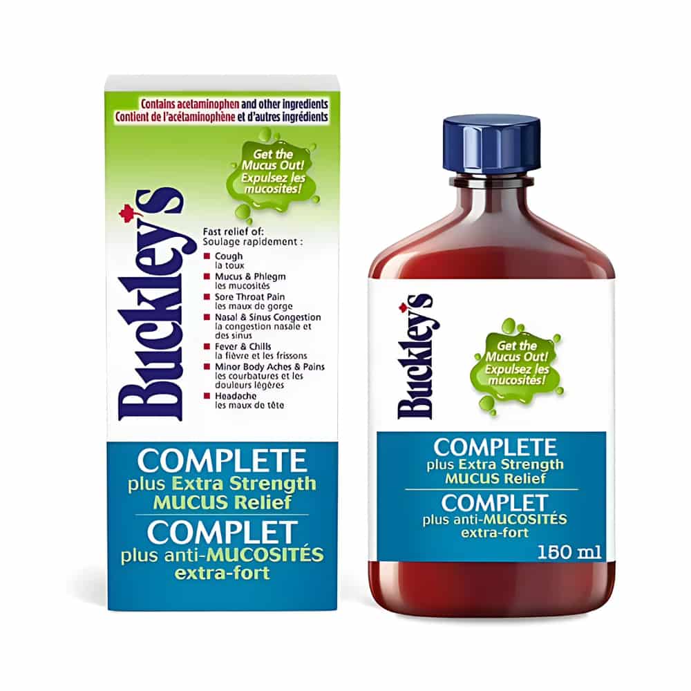 Buckley's Mucus Relief Cough Cold Flu 150mL (Per Each)
