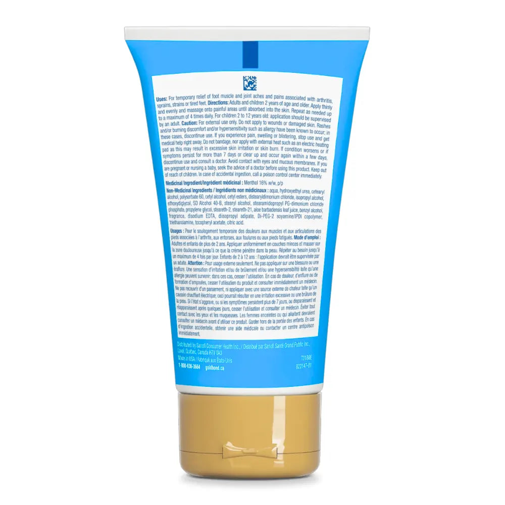 Buy Gold Bond foot pain relief cream online Canada