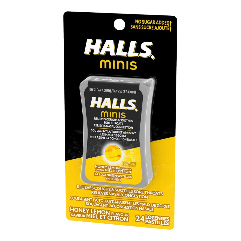 Buy Halls Minis sugar free honey lemon