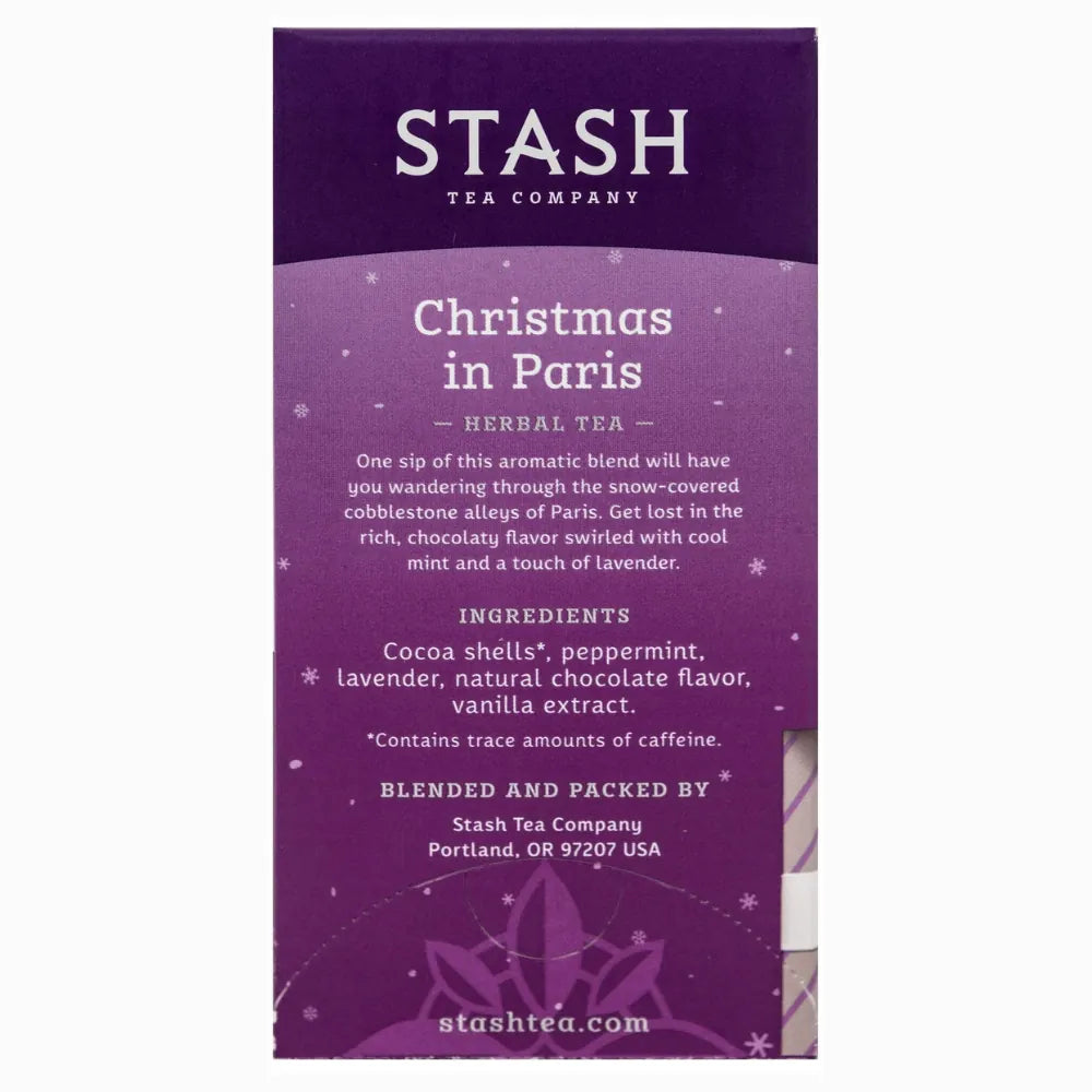 Buy Stash Christmas in Paris herbal tea online Canada