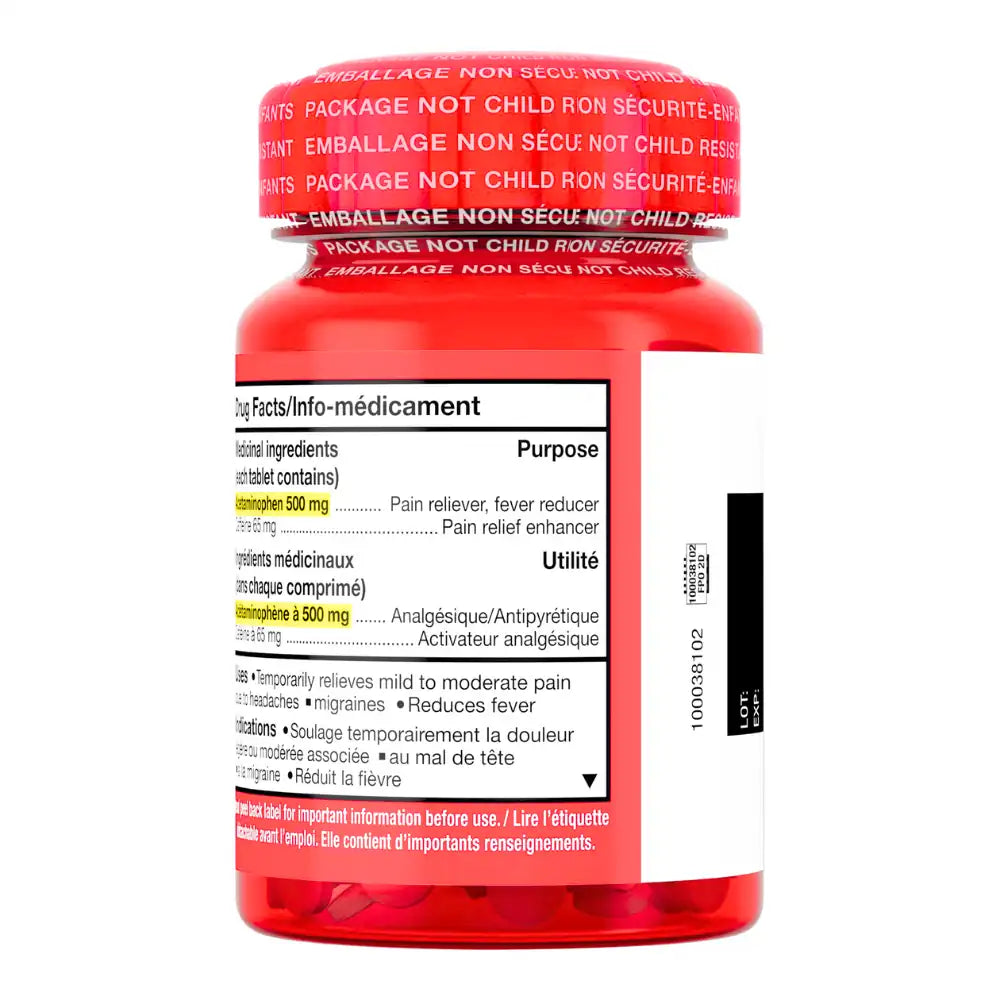 Buy Tylenol Ultra Relief 120 strong tablets