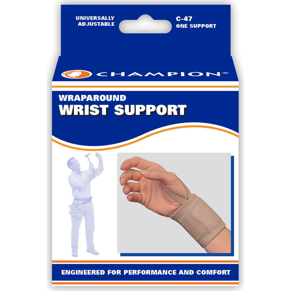 Ea/1 C-47 Champion Wrap-Around Minimum Wrist Support Universal