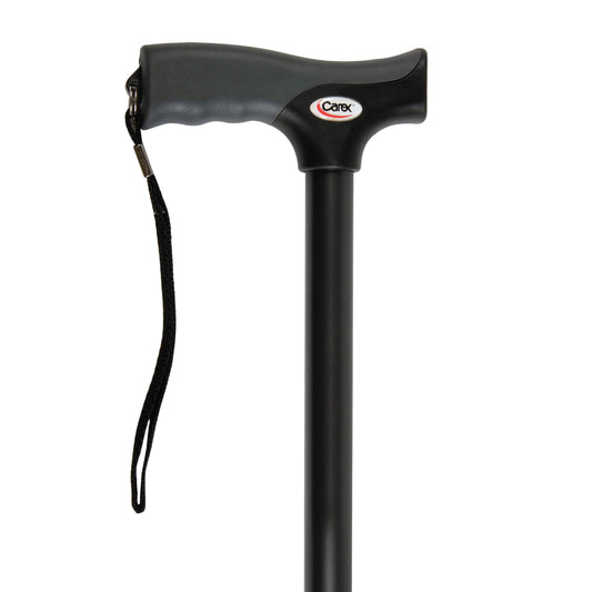 CAREX Soft Grip Derby Cane - Black