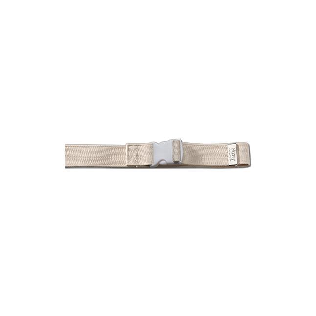 Ea/1 Belt/Gait Transfer White Cotton With Quick Release Buckle 54 Inch.