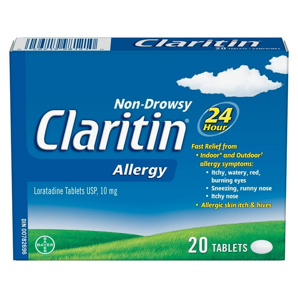 CLARITIN 10MG 20 TABLETSCLARITIN 10MG 20 TABLETS
