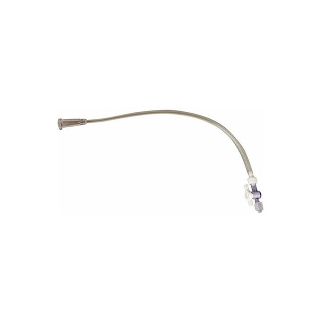 Connecting Tube 14fr W/ Drainage Bag Connector, Stopcock Connector 30cm - Ea/1