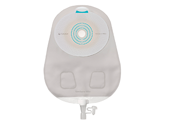 SenSura® Mio One-Piece Urostomy, Transparent 10-1/4" (26cm), Non-convex, Stoma Opening 3/8" - 1-3/4" (10mm - 45mm) - Box of 10