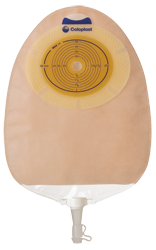 SenSura® One-Piece Urostomy Pouch, Transparent 10-1/4" (26cm), Convex Light, Stoma Opening 5/8" - 1-3/4" (15mm - 43mm) - Box of 10
