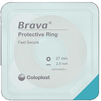 Bx/30 Brava Sting-free Adhesive Remover Wipebx/10 Brava Wide Adhesive Protective Rings 18mm Id 76mm Od 2.5mm Thick