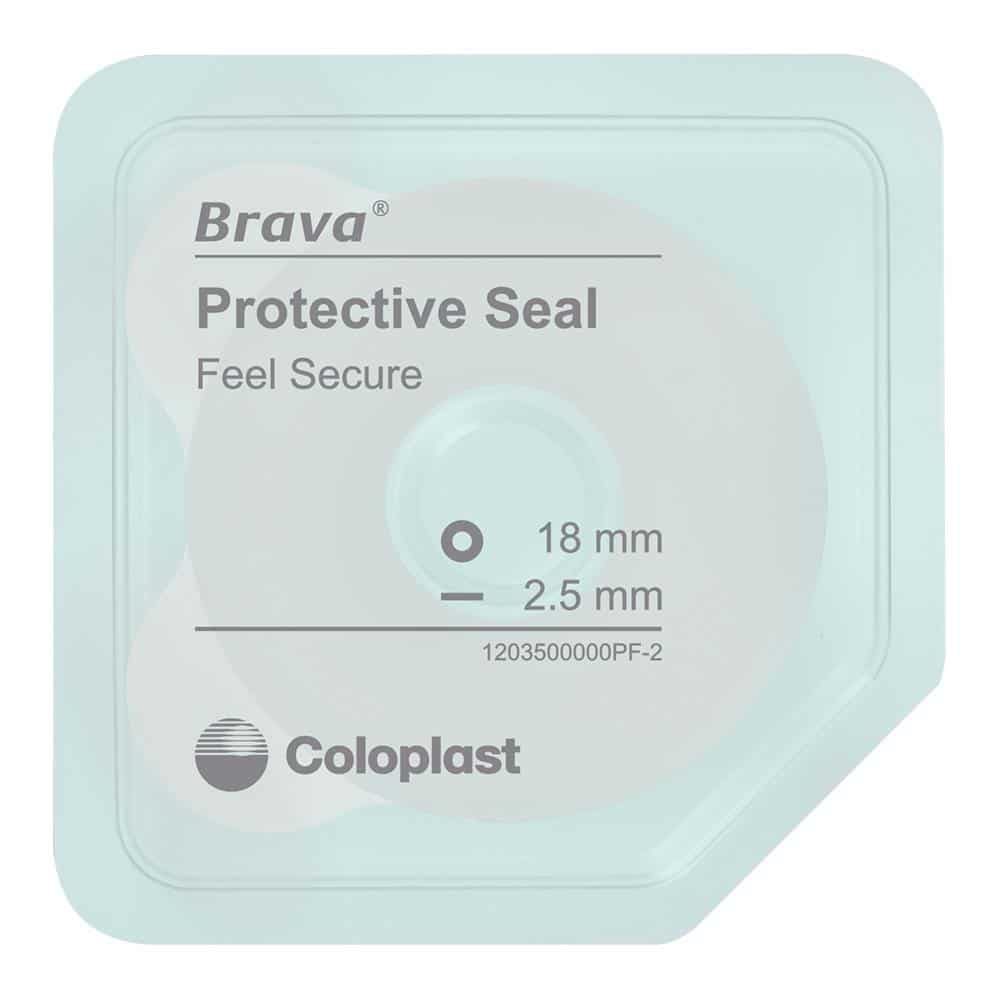 Bx/10 Brava Wide Adhesive Protective Rings 18mm Id 64mm Od 2.5mm Thick