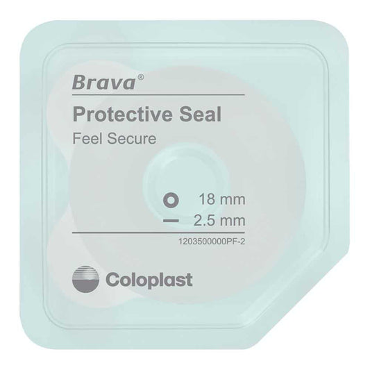 Bx/10 Brava Wide Adhesive Protective Rings 18mm Id 64mm Od 2.5mm Thick
