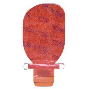 Assura® Two-Piece Drainable Pouch, EasiClose, Opaque with graphic 10-1/4" (26cm), Flange 2-3/8" (60mm) - Box of 10