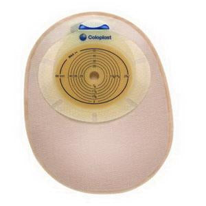 SenSura® One-Piece Closed Pouch, Opaque 8-1/2" (22cm), Non-Convex, Stoma Opening 3/8" - 3" (10mm - 76mm) - Box of 30