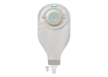 SenSura Mio 1-Piece High Output, Opaque with inspection window, 21.3oz (630ml), Stoma Opening 3/8" - 2" (10mm - 50mm) - Box of 10