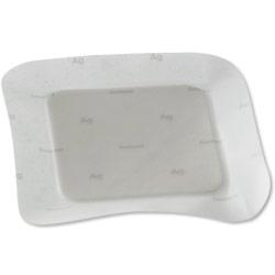 Bx/5 Biatain Silicone Ag, 4In X 4In (10Cm X 10Cm)