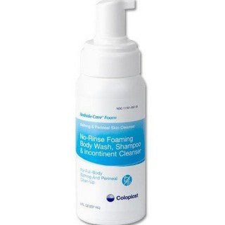 Ea/1 Bedside-Care Sensitive Skin No- Rinse Foam Cleanser ,Unscented , 125Ml
