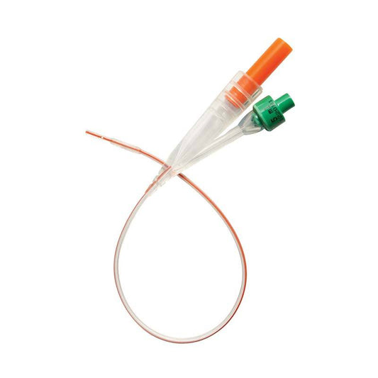 Cysto-Care Silicone Foley Catheter, Size 8fr 3cc Balloon - Box Of 5