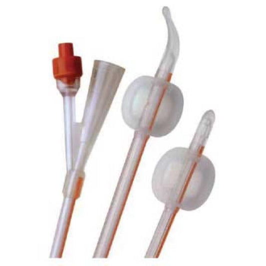 Cysto-Care Silicone Foley Catheter, Size 10fr 15cc Balloon - Box Of 5