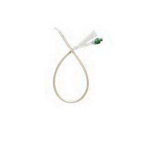 Folysil 100% Silicone Tiemann Coude Catheter, 2-Way, 16fr, 15cc - Box Of 5