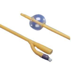Cysto-Care Tiemann Coude Silicone Foley Catheter, Size 18fr 15cc Balloon - Box Of 5
