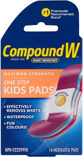 COMPOUND W PADS KIDS 16COMPOUND W PADS KIDS 16