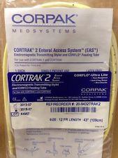 Corflo Ultra Lite,Nasogastric Feeding Tube,With Stylet ,Radiopaque 43", 8fr,Latex Free Sterile - Box Of 10