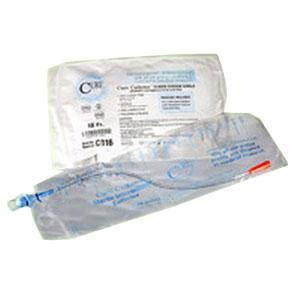 Cure Closed System Cath, 14fr 16in, 1500ml Collection Bag - Ea/1