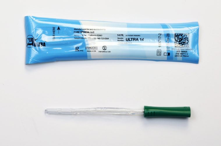 Cure Intermittent Cath Female 14fr 6" Pre-Lubricated Straight Tip - Box Of 30