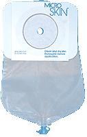 Clear Urostomy Pch 9in, Pre-Cut 1-1/2in Thin Microderm Washer - Box Of 10