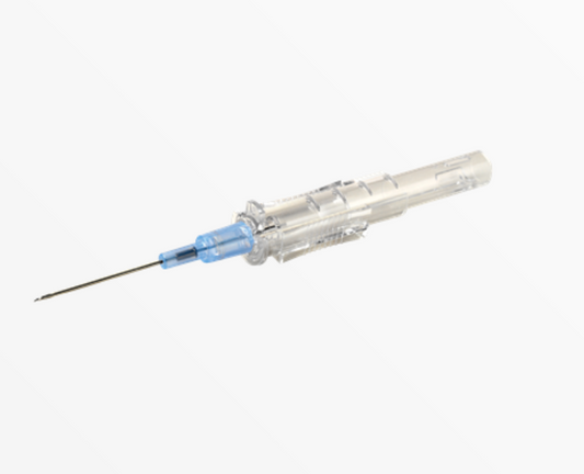 IV Catheter, Safety PROTECTIV® PLUS Radiopaque Polyurethane with Wings, 22G x 1" - 50/Box