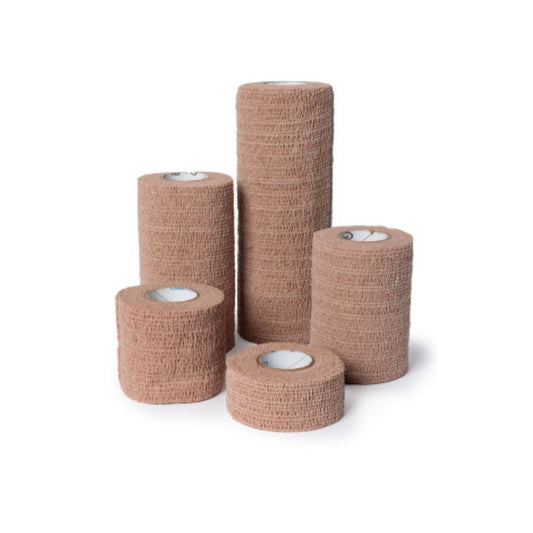 Co-Plus® LF Cohesive Bandage, Beige, 10cm x 4.5m