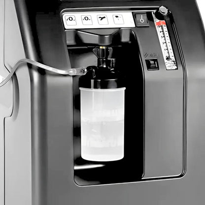 Compact and safe oxygen unit