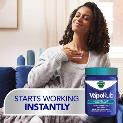 Cooling sensation for chest and throat