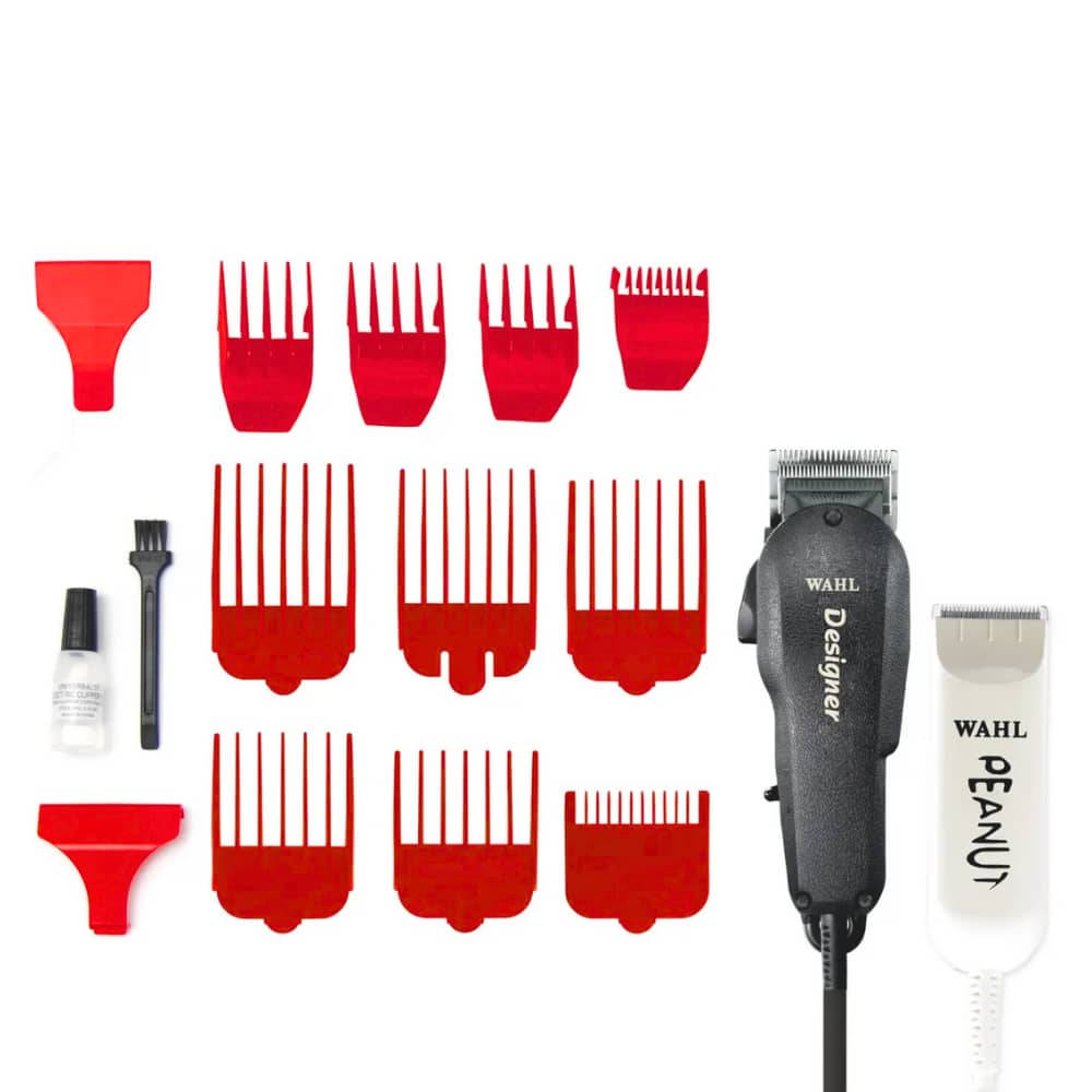 Corded clipper and trimmer set